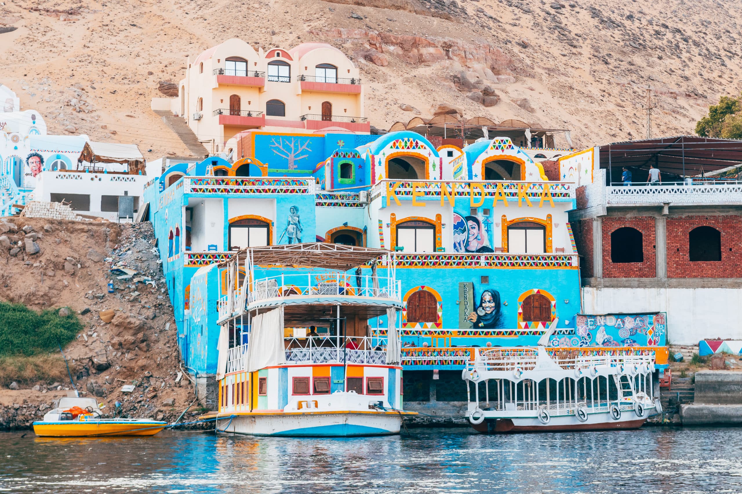 nubian village Aswan day tours – visit a Nubian Village by boat ride on the Nile